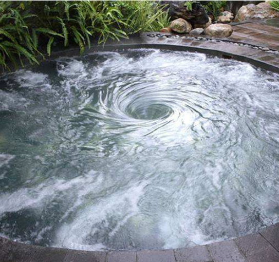 温泉漩涡池